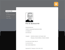 Tablet Screenshot of burkhard-hill.de